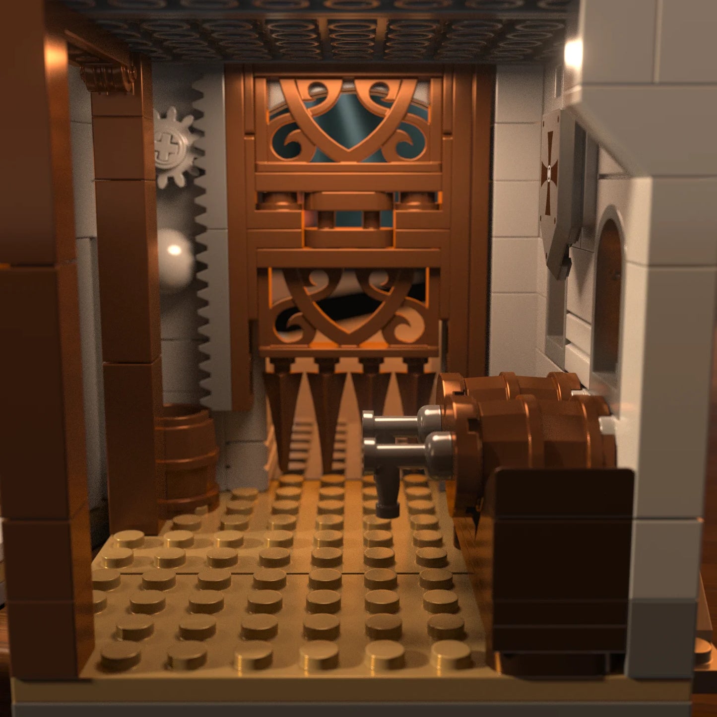 2484Pcs Sword Of Holy Spirit Castle Building Blocks Set Lego Compatible Gifts