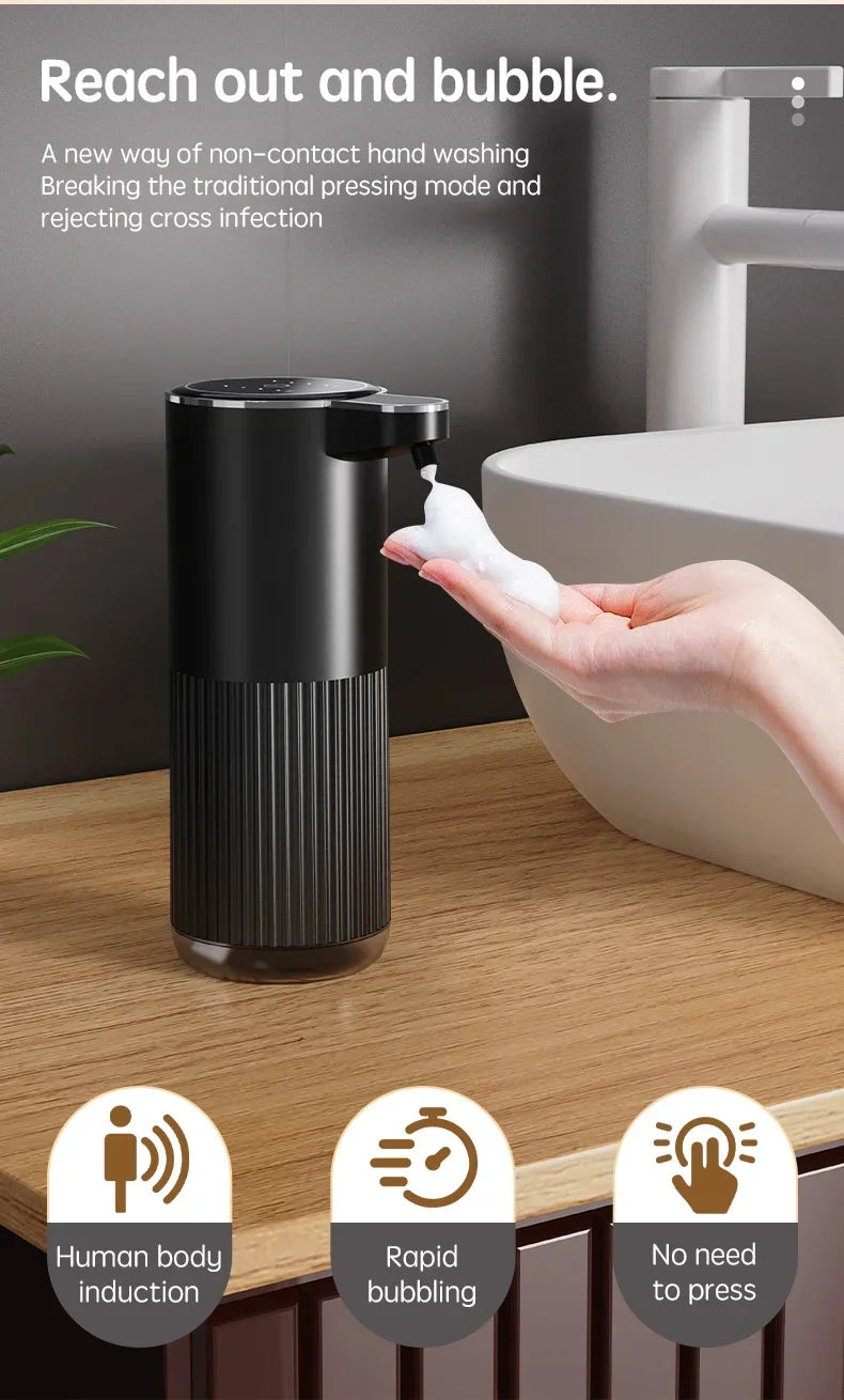 Automatic Soap Dispenser 360ml Type C White 4 Level Foam