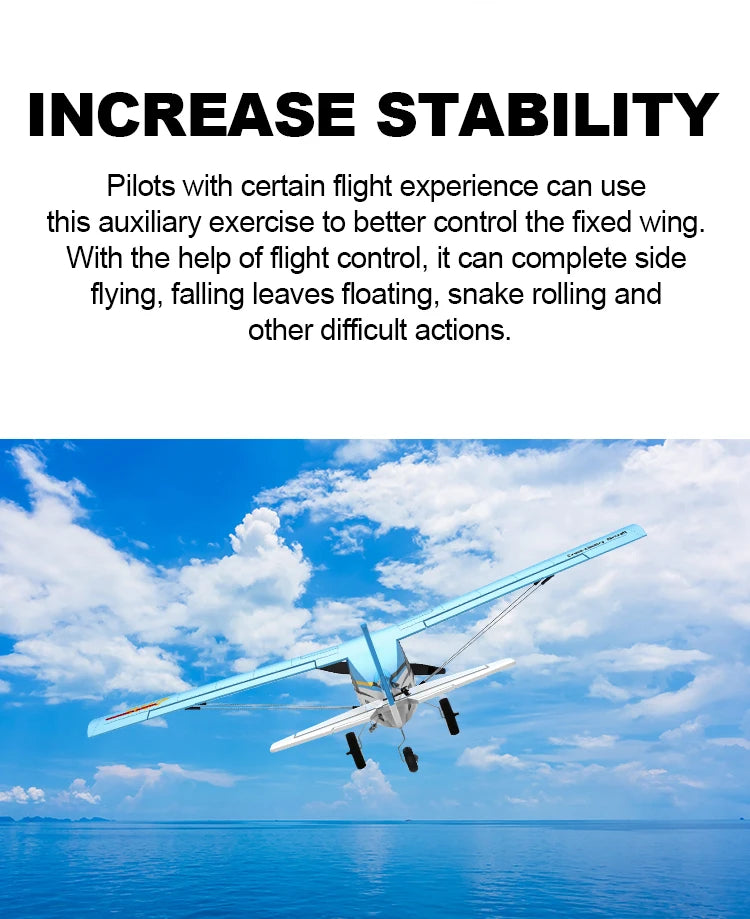 Qidi560 RC Plane Moore M7 Off Road 4CH Brushless EPP Foam