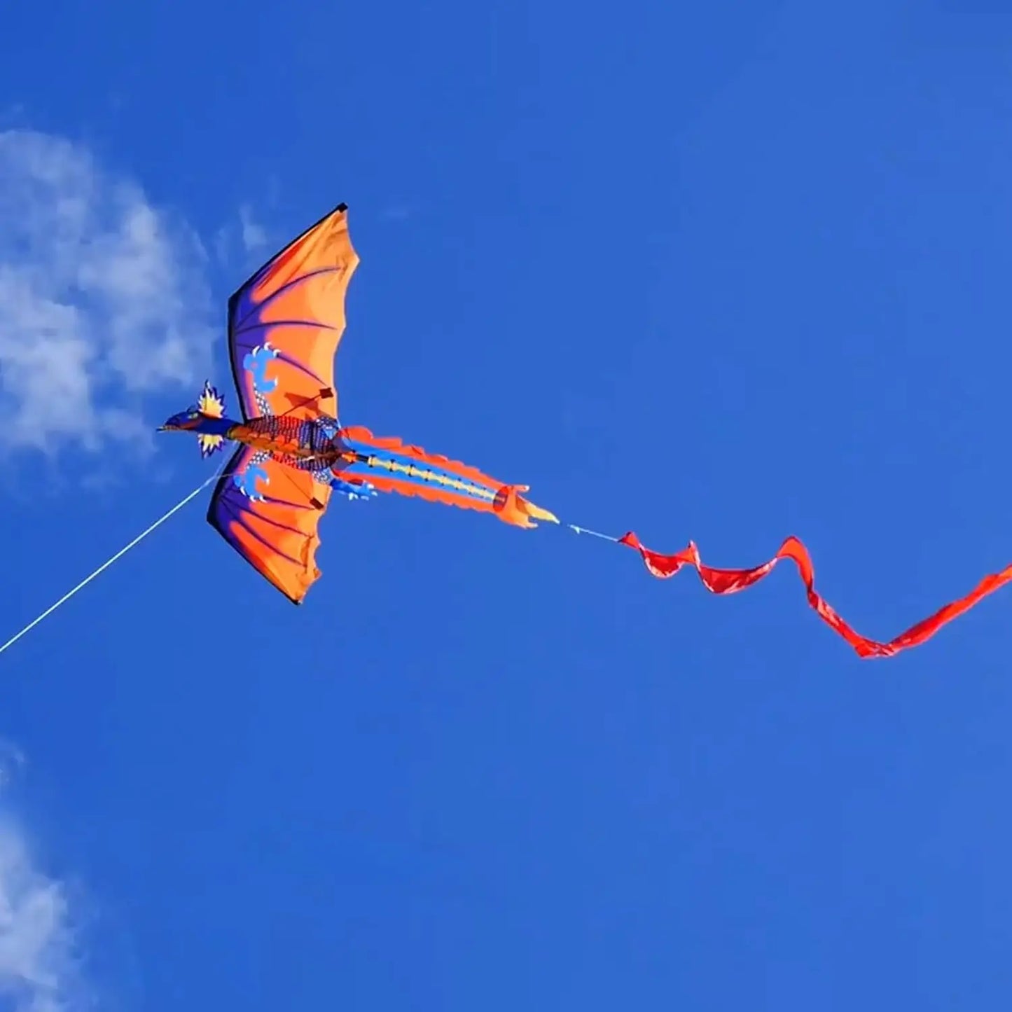 Classic Dragon Kite For Beginners And Adults Easy To Fly 63 Inch Single Line