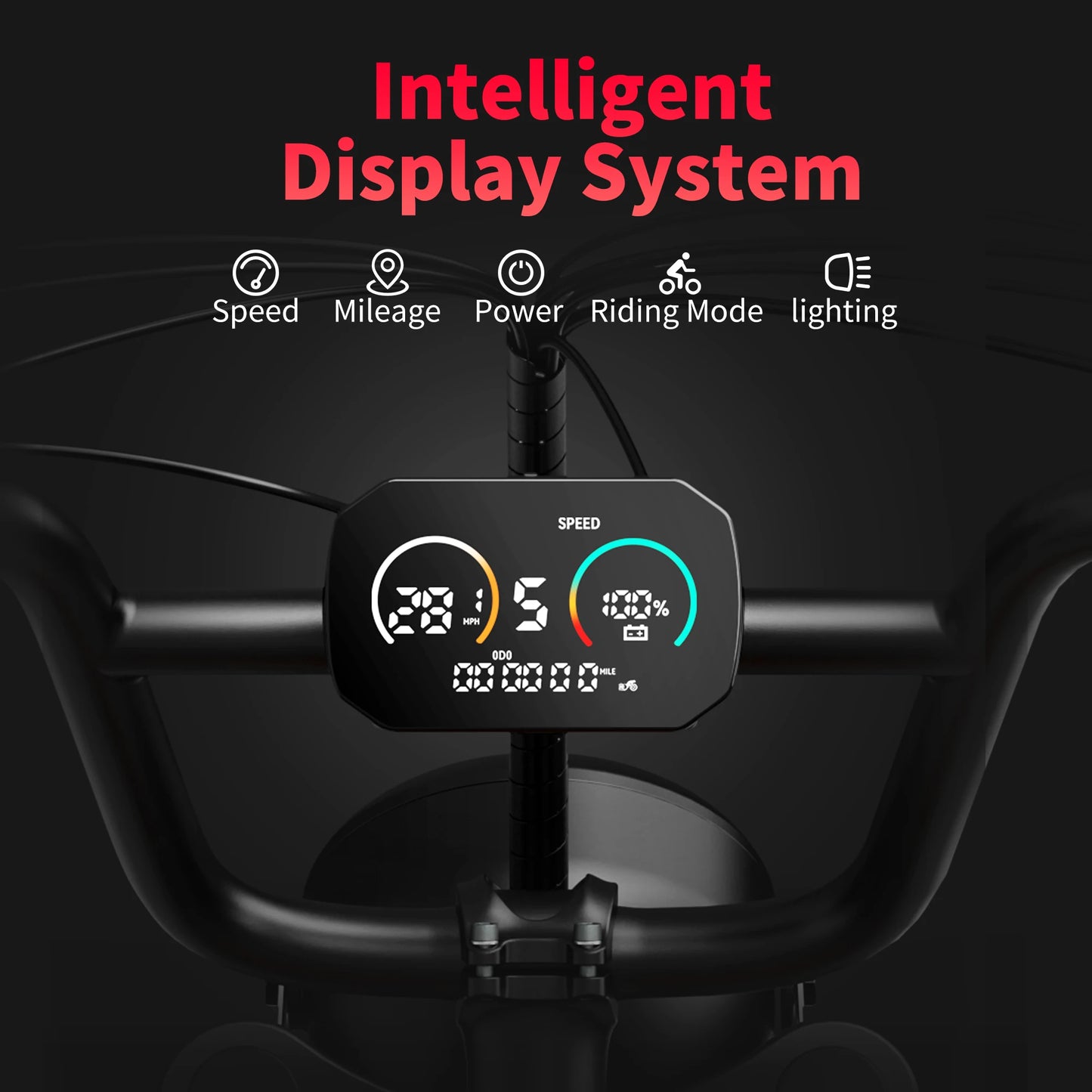 AMYET V9 G60 Adults Electric Bike 1000W Motor 48V 20AH 20 Inch Tire Ebike Mountain Moped for Men