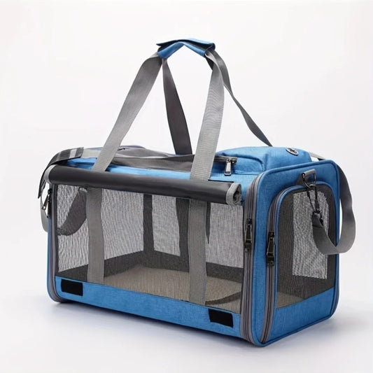 Soft Sided Pet Carrier for Large and Medium Cats and Dogs