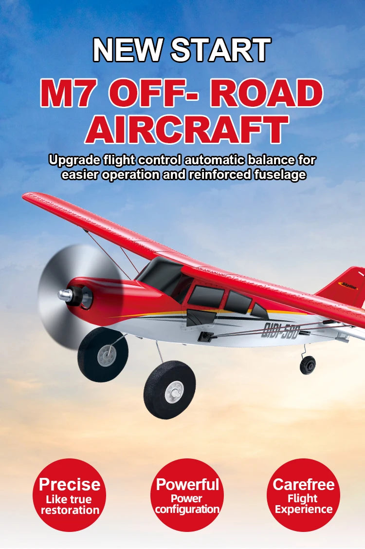 Qidi560 RC Plane Moore M7 Off Road 4CH Brushless EPP Foam