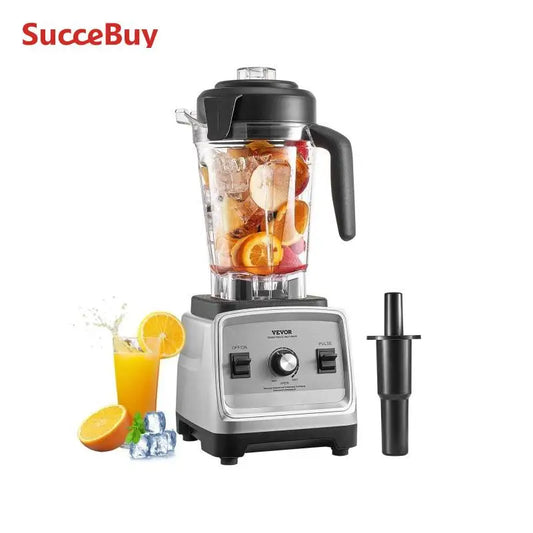 Vevor 1400W Professional Blender for Smoothies Multi-Functional Food Processing Kitchen Appliance