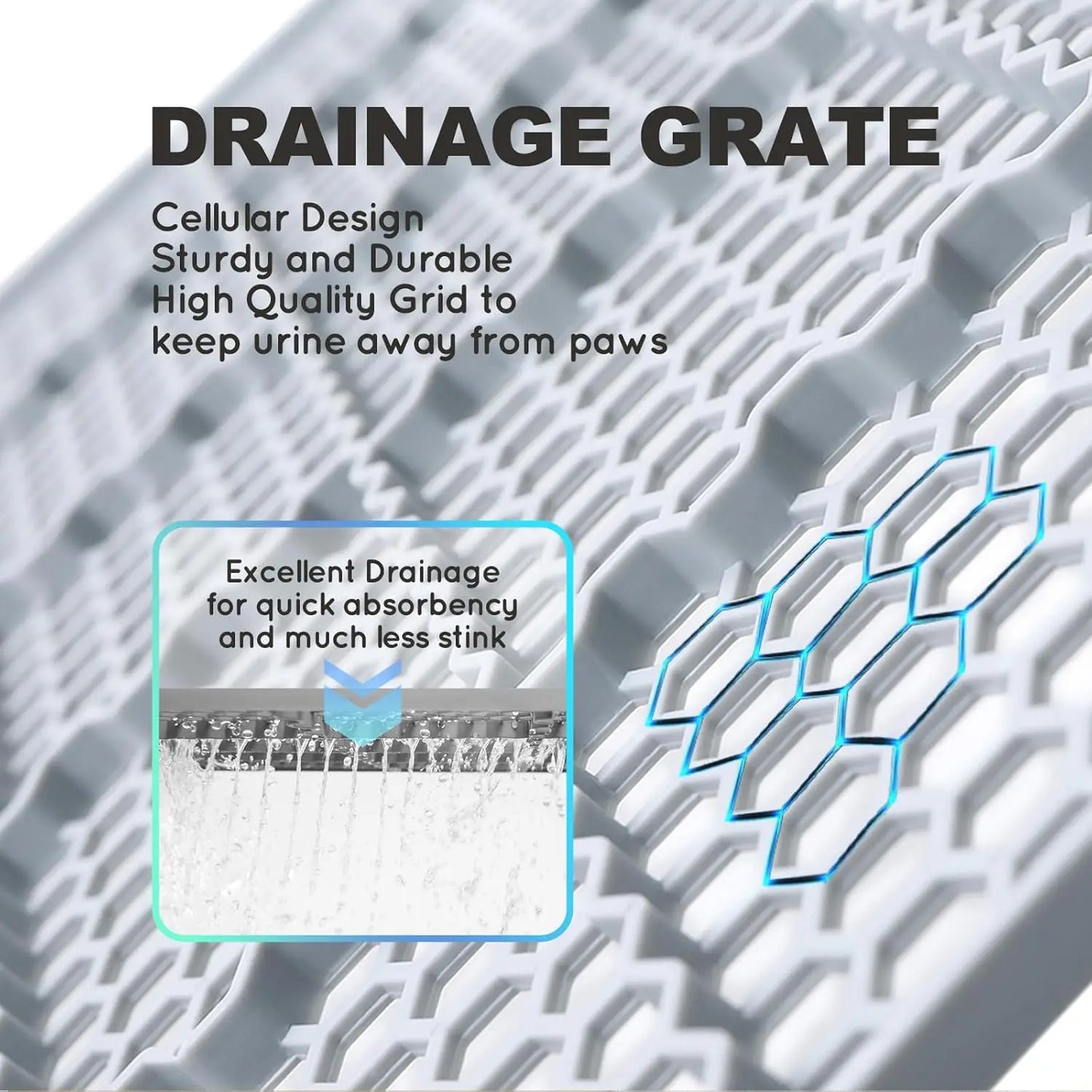 Large Dog Grass Pad With Tray Artificial Grass Pee Pad Indoor Potty Training