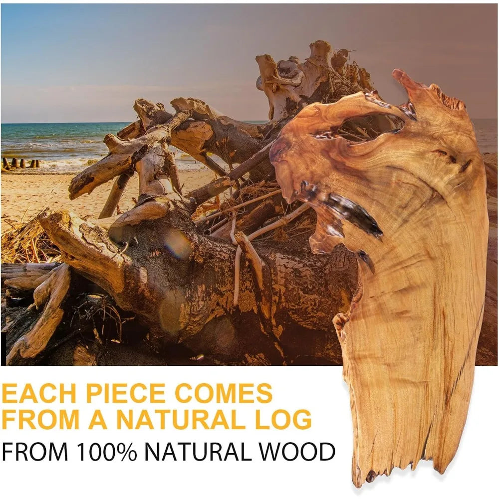 Live Edge Natural Wood Coffee Table Handmade Living Room