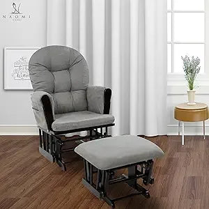 Brisbane Nursery Glider Ottoman Set With Recliner Rocking Chair