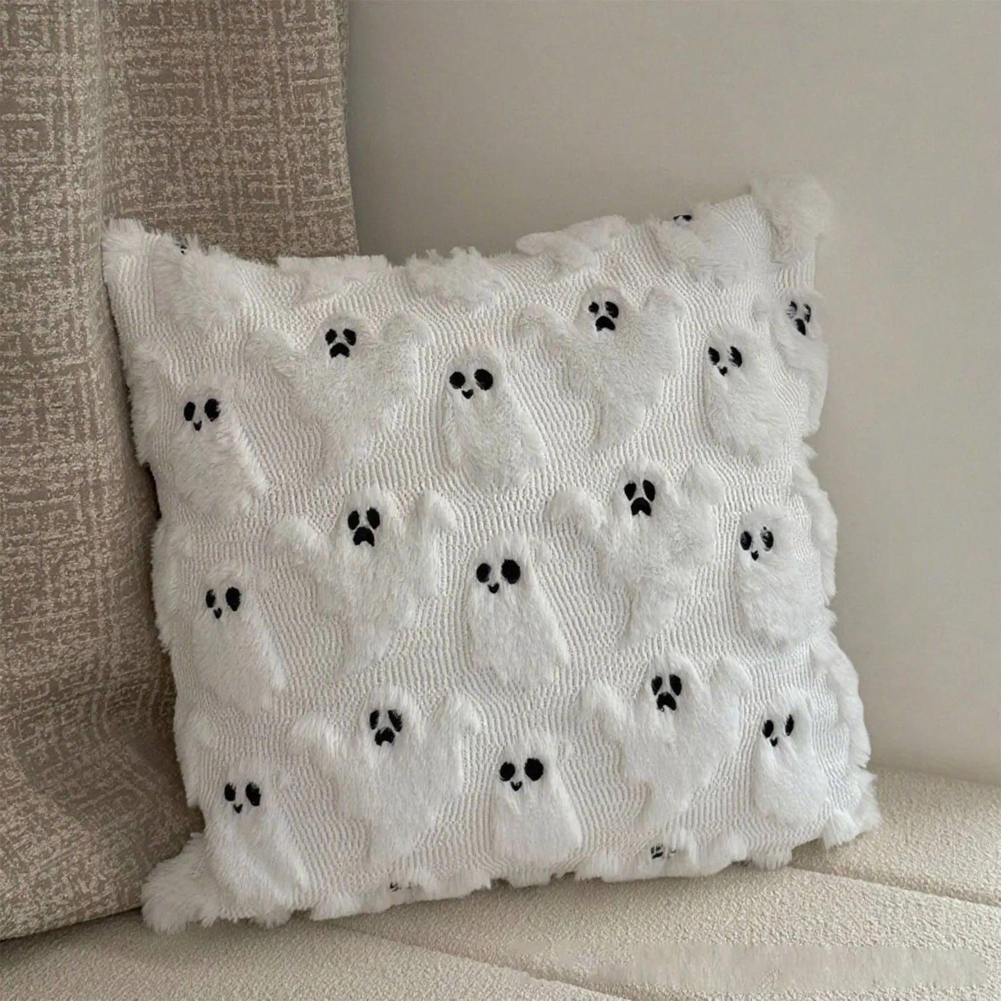 2025 Halloween Printed Square Pillowcase Pillow Cover