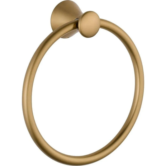 Champagne Bronze Towel Ring Stainless Steel For Bathrooms