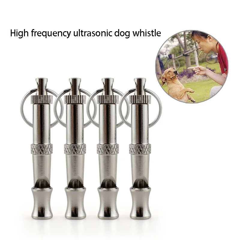 Puppy Adjustable Dog Bark Control Whistle for Training Deterrent