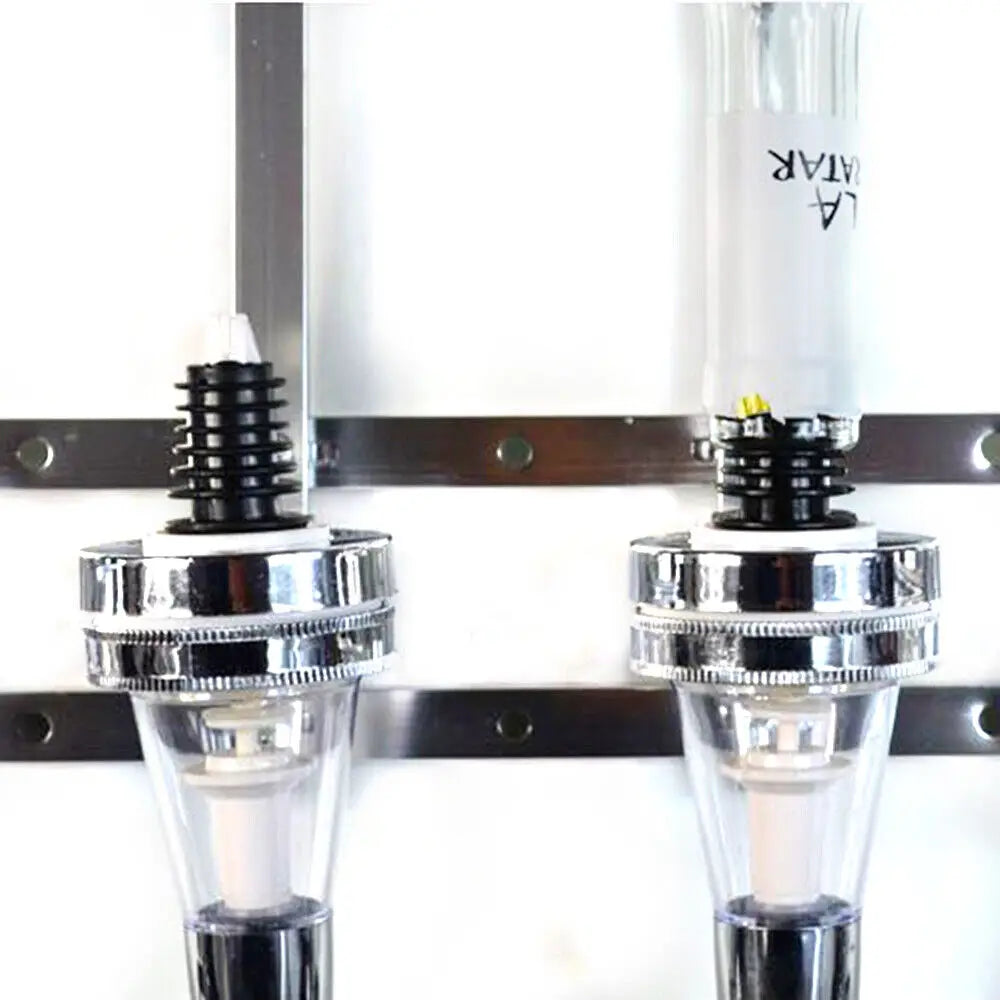 Six Bottle Wall Mounted Liquor Dispenser For Bar Wine Home