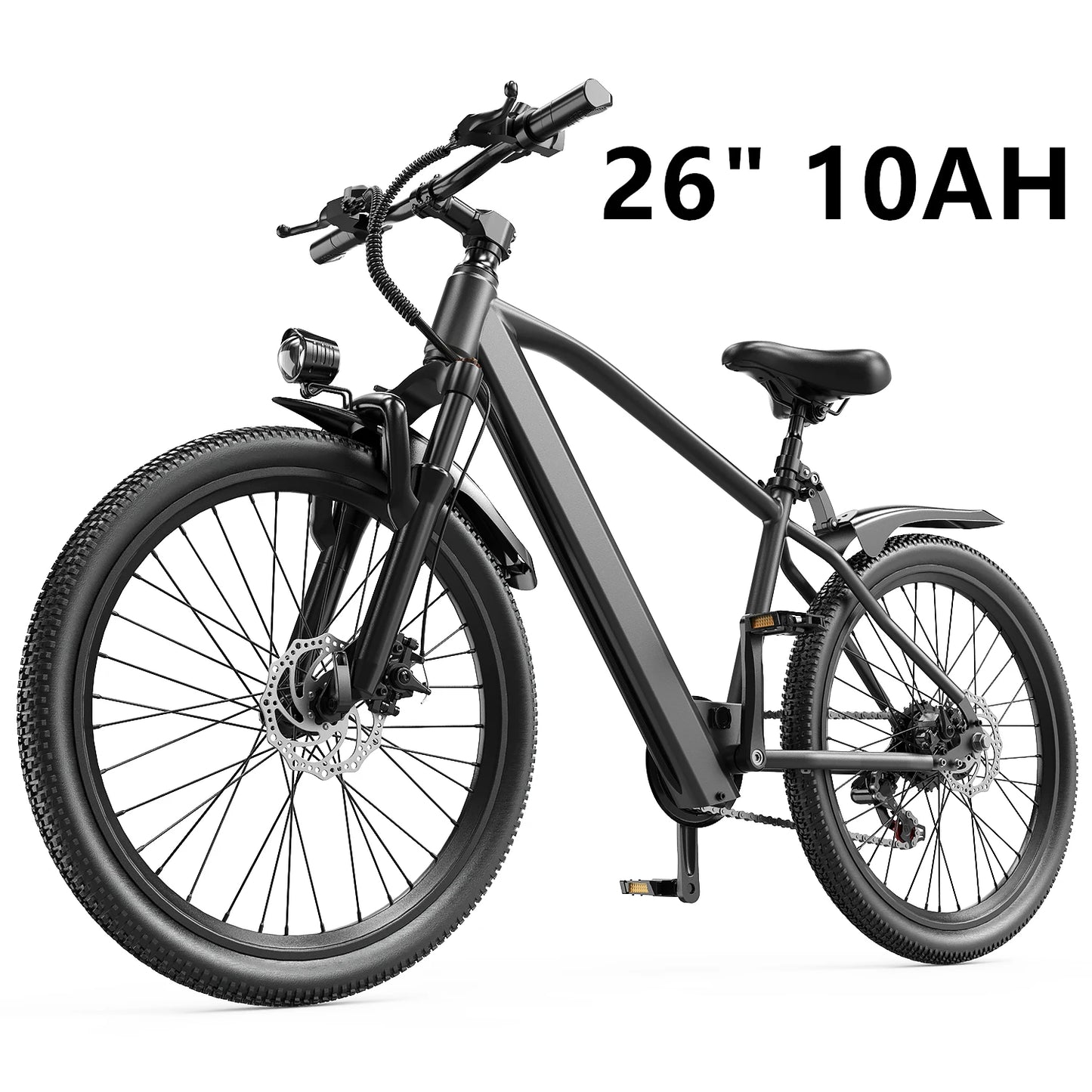 Adults Electric Mountain Bike 26 Inch 36V 500W 21 Speed
