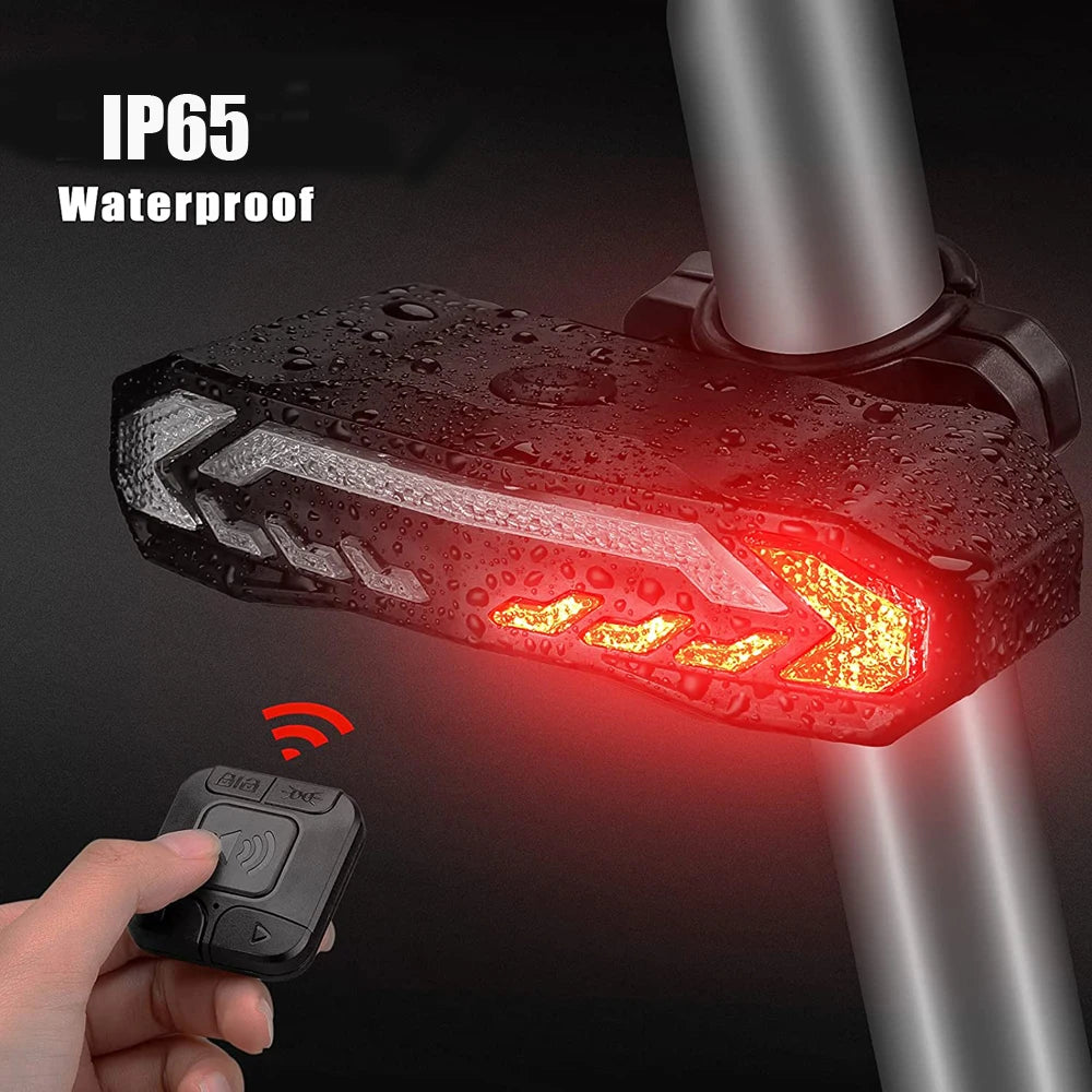 Elecpow Smart Bike Taillight Anti Theft Alarm With Remote