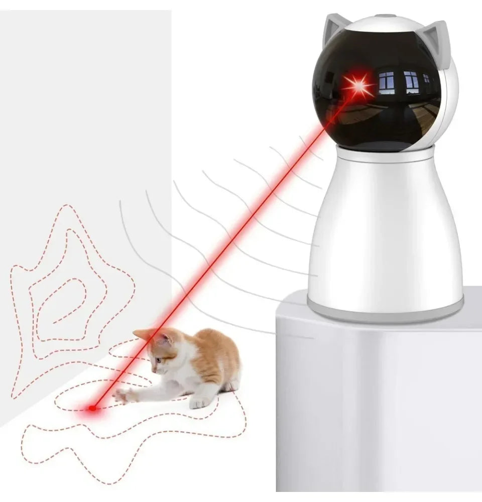 4th Gen Random Trajectory Cat Laser Toy Motion Activated