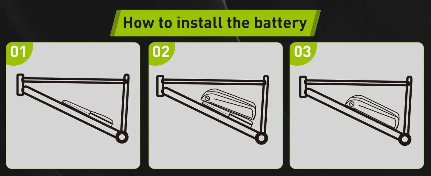 48V Li Ion Ebike Battery 10 20Ah For High Power Long Range