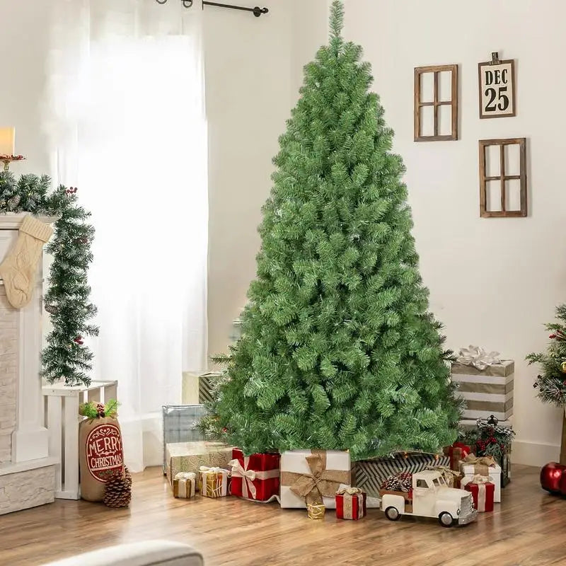 7ft Hinged Christmas Tree With Memory Wire 1064 Tips