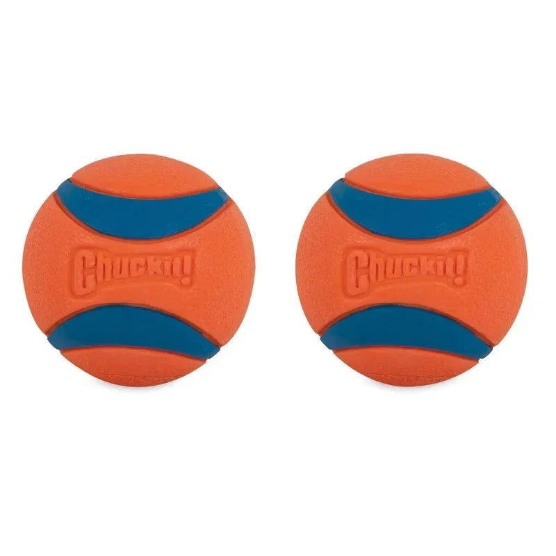 High Bounce Rubber Dog Ball 2 Pack for Fetch Water Toys