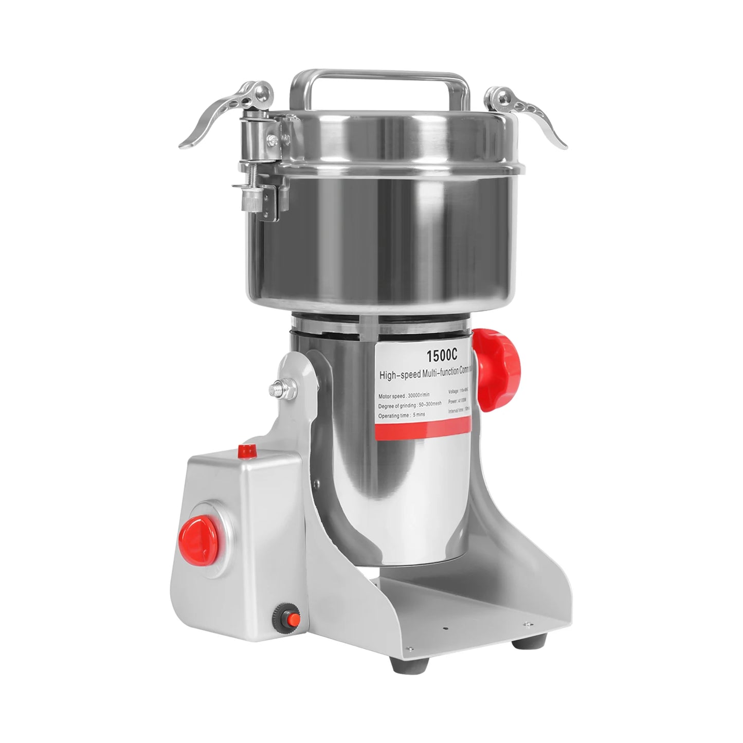 4100W Kitchen Tabletop Grain Mill Grinder 1000G Capacity