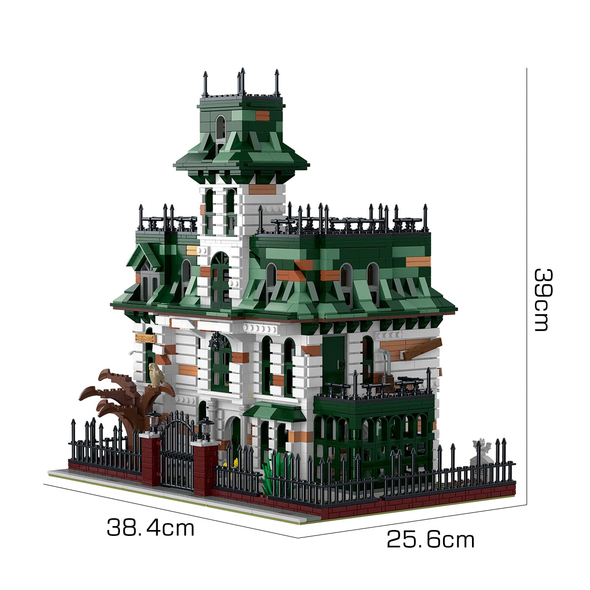 Wednesday Addams Spooky Manor Lego Compatible Building Blocks