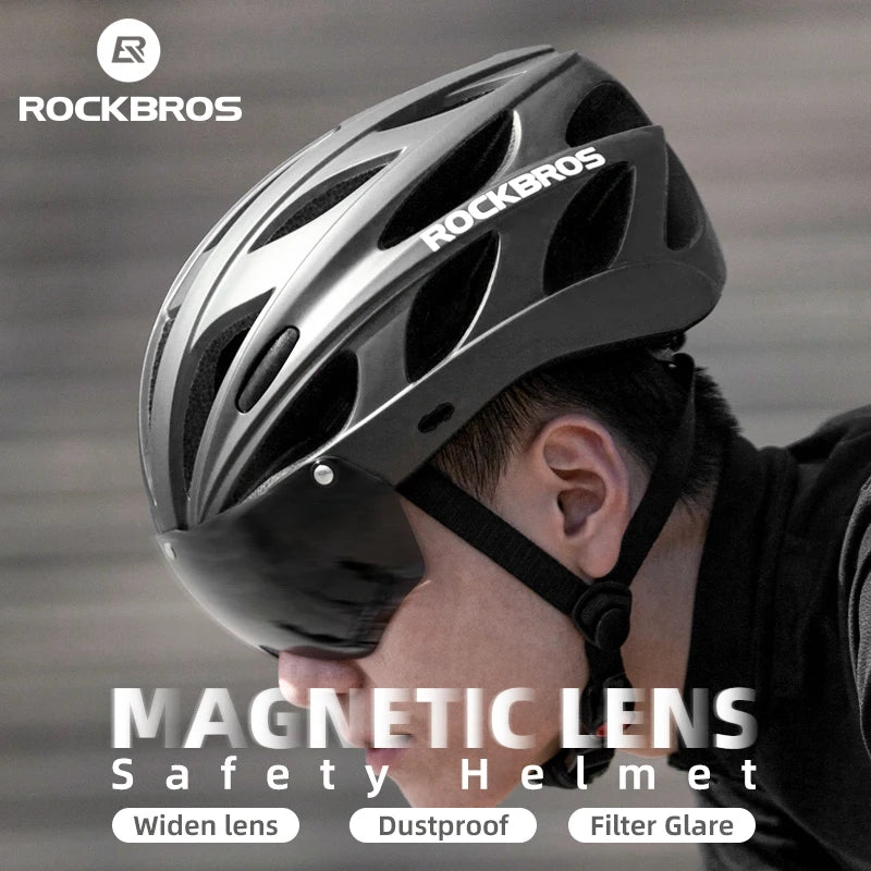 RockBros Bike Helmet EPS Integrally Molded Lightweight Breathable Safety Helmet