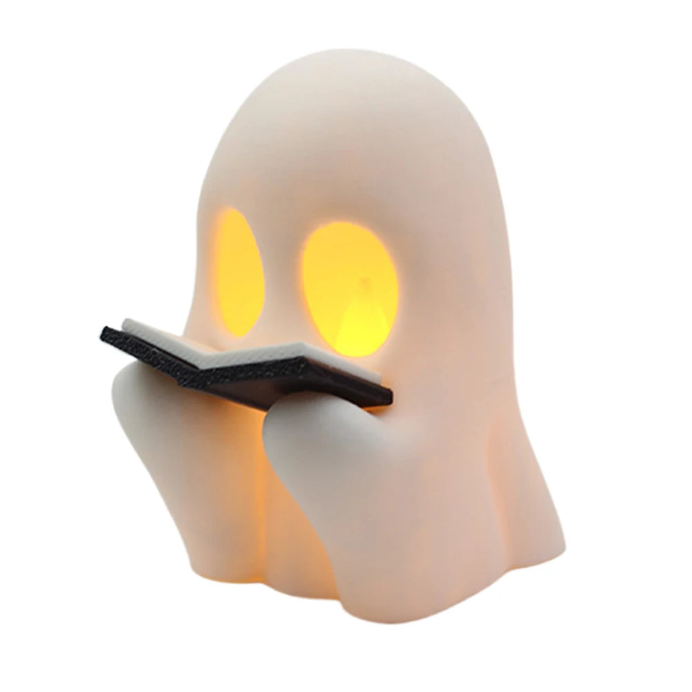 Halloween 3D LED Ghost Night Light Campfire Figurine Decor