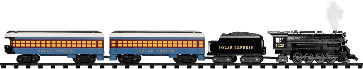 Polar Express Battery Operated Toy Train Set With Bluetooth Sounds And Track