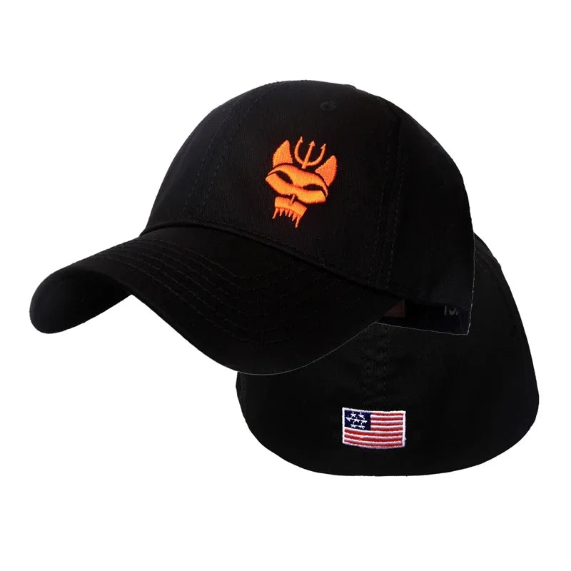 Unisex Polyester Tactical Baseball Cap Snapback Stretchy for Running and Fishing