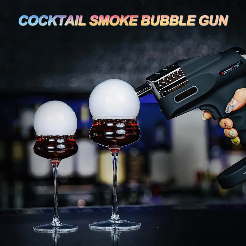 Aroma Blaster Smoke Bubble Gun With Four Flavors Vapor Kit