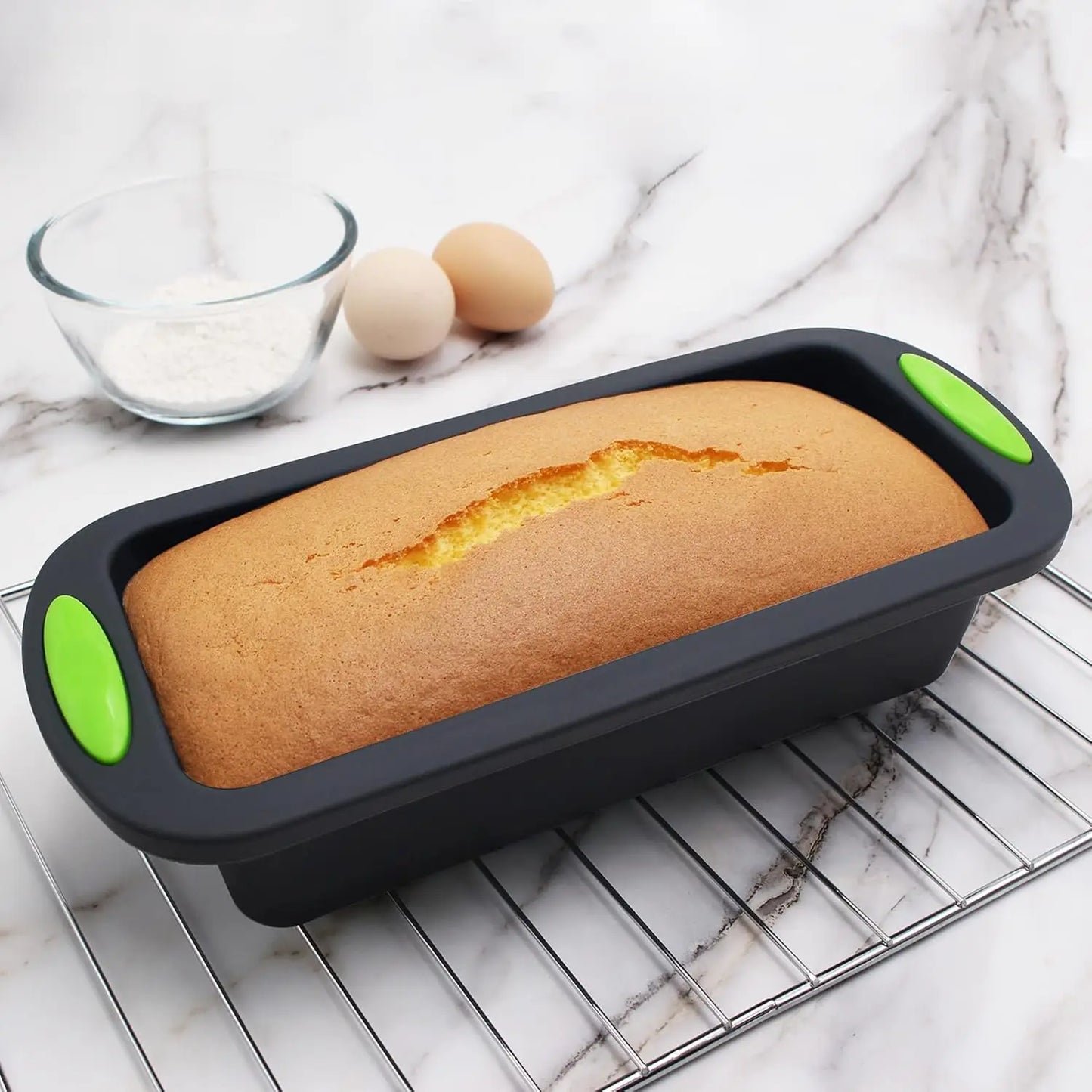 41 Piece Silicone Baking Set with 5 Molds and 36 Liners Flexible Non Stick Oven and Dishwasher Safe for Cakes Muffins and Donuts