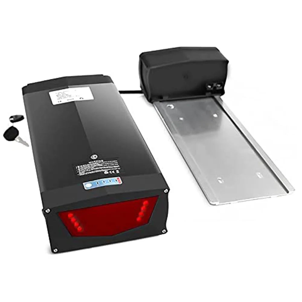 Rear Rack Ebike Battery 52V 48V 27Ah 20Ah Optional