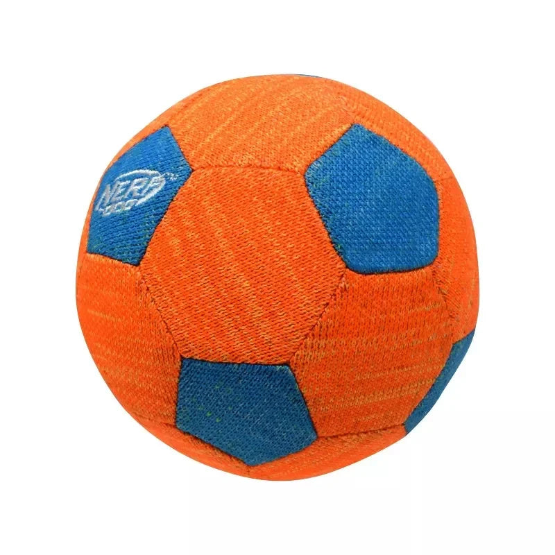 Squeaker Soccer Ball Dog Toy Large Dogs Durable X Weave