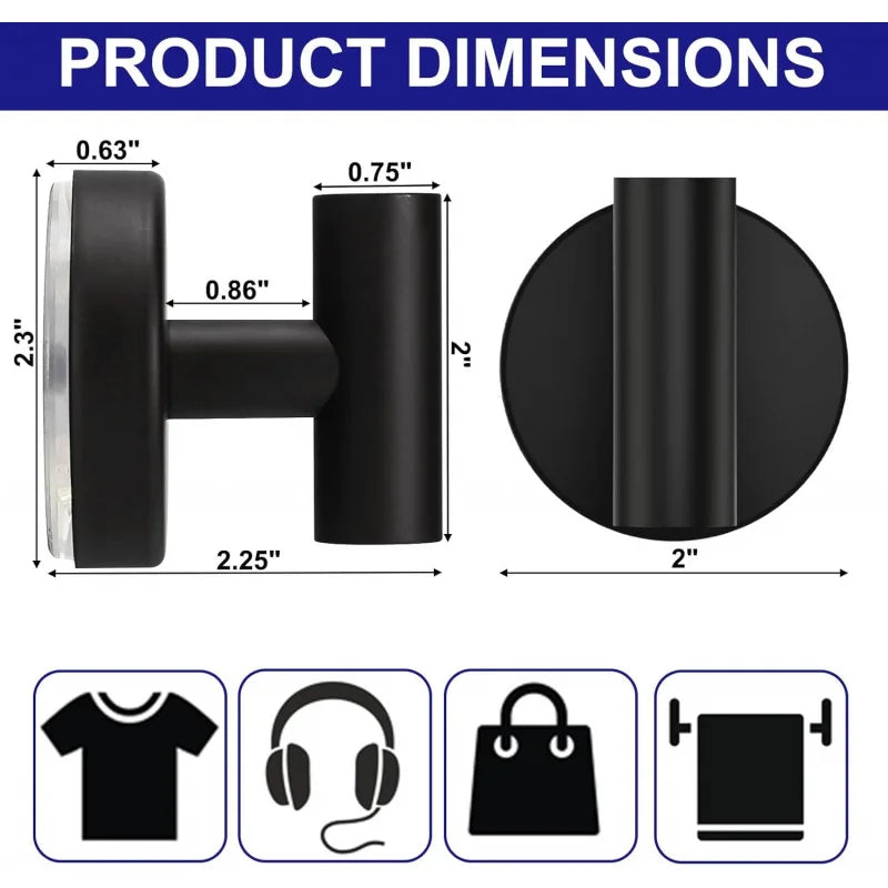 Stainless Steel Suction Cup Hooks For Shower And Bathroom