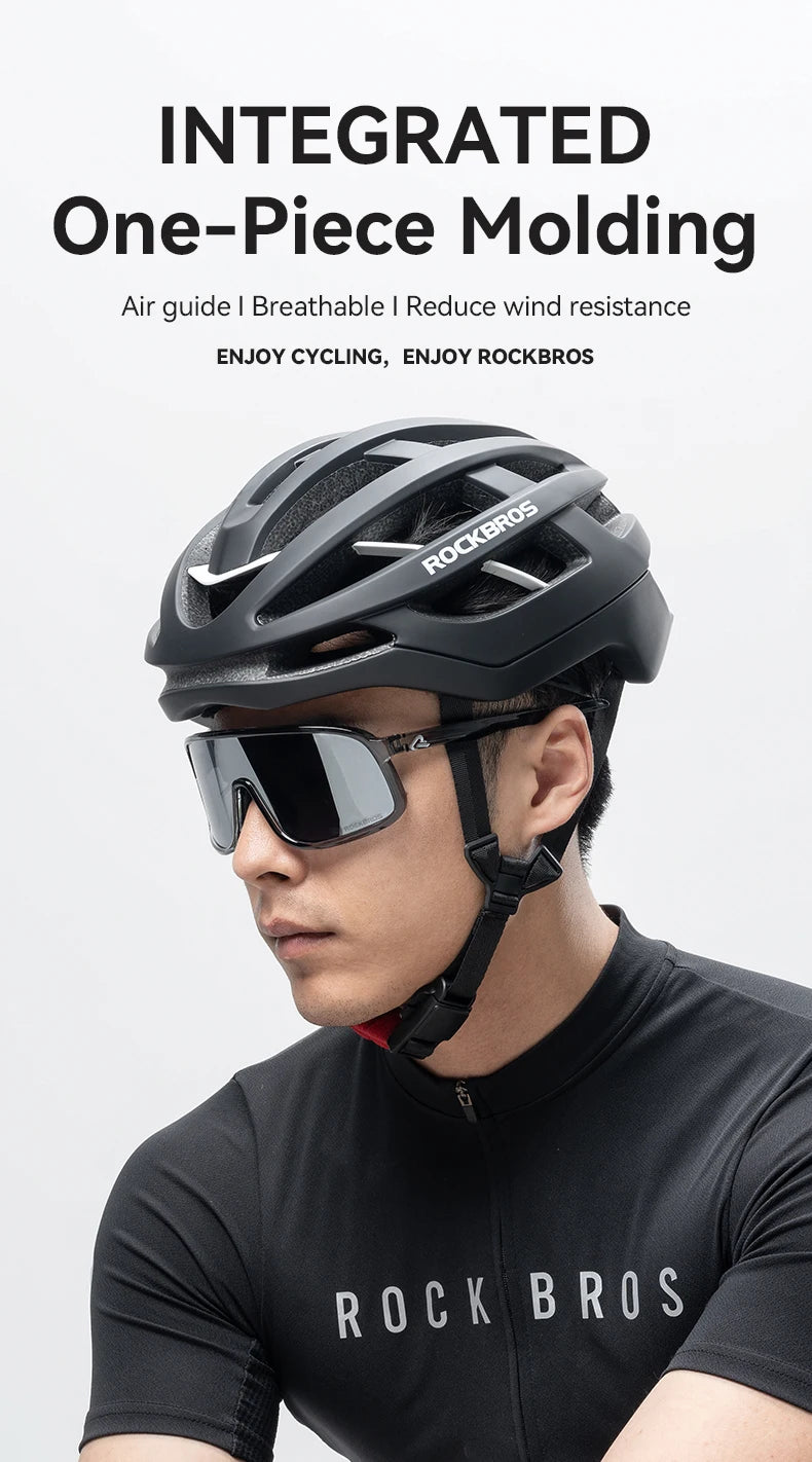 RockBros Bike Helmet MTB Road Cycling Integrally Molded Ultralight Breathable
