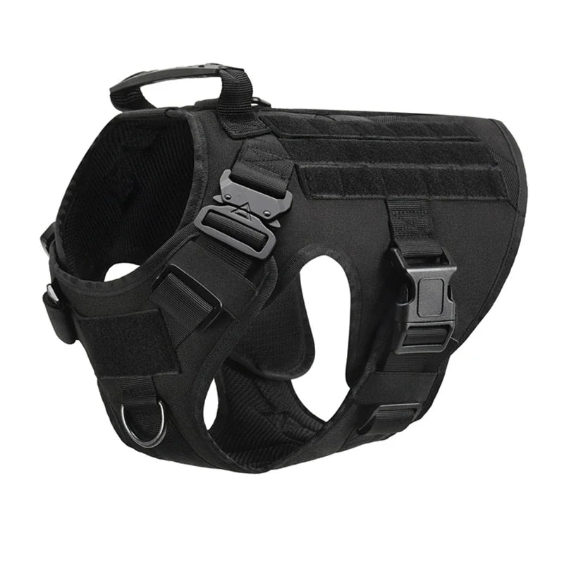 Tactical Military Vest German Shepherd Harness And Leash