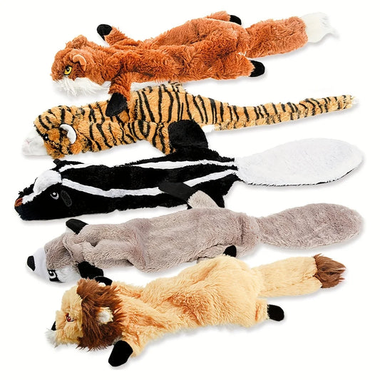 Squeaky Plush Dog Toy Chew For Small To Large Breeds