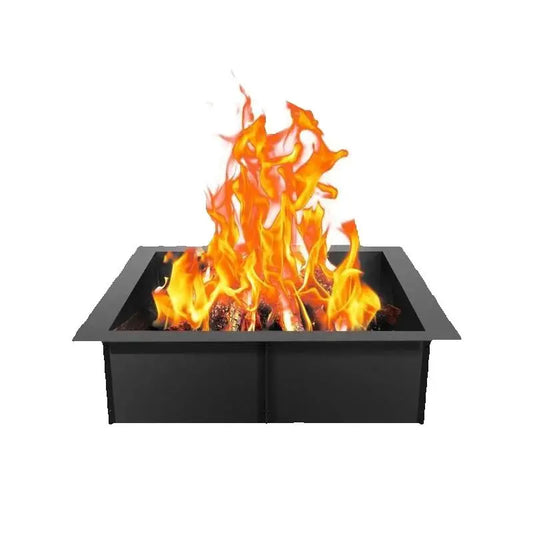 SucceBuy Fire Pit Ring 36x36 Outer 30x30 Inner Height 10in