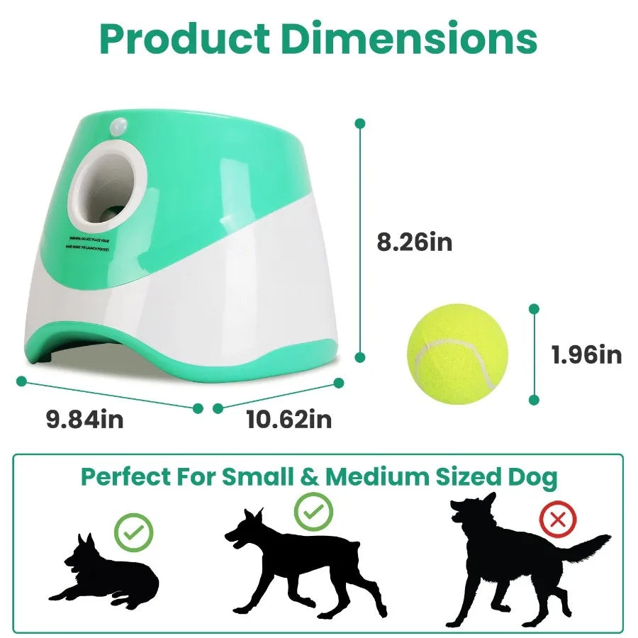 Automatic Dog Ball Launcher And 3 Adjustable Distances