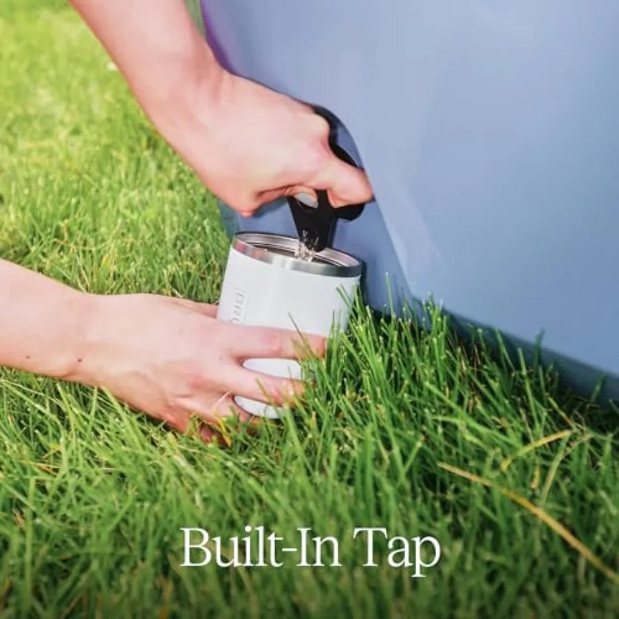 BrTank Hard Cooler With Built In Drink Tank Tap Five Day Ice Retention