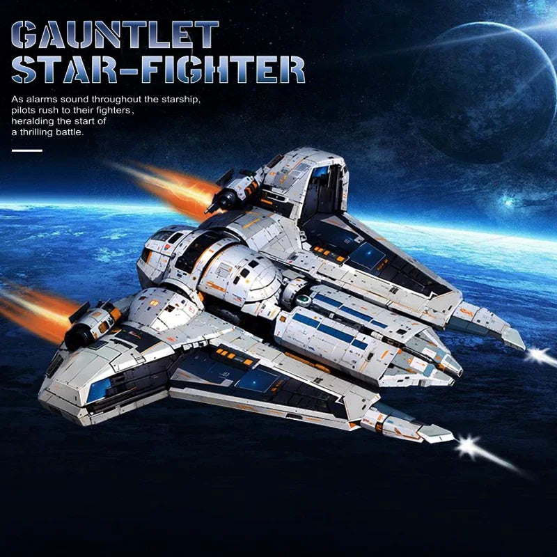 2948 Pieces Space War MOC Komrk Class Fighter Building Blocks Kit