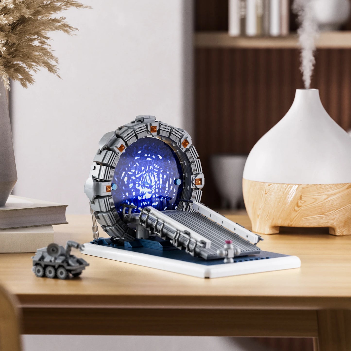 Stargateal 722 Pieces Building Block Kit Compatible With Lego Space Travel