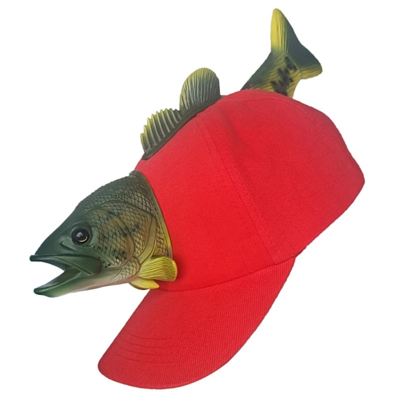 Novelty Fish Baseball Hat For Birthday Party Unisex One Size Holiday Headwear