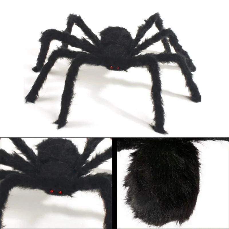 Large Hairy Spider Halloween Decor For Yard And Lawn