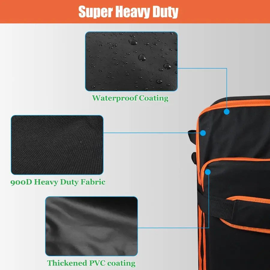 22 Inch Griddle Carry Bag For Blackstone With Hood Lid Portable Weather Resistant