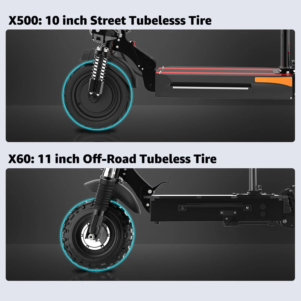 Dual Motor Electric Scooter For Adults Foldable 72V 85 KmH