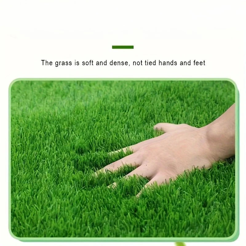 Washable Dog Grass Mat With Non Slip Backing For Training And Odor Control
