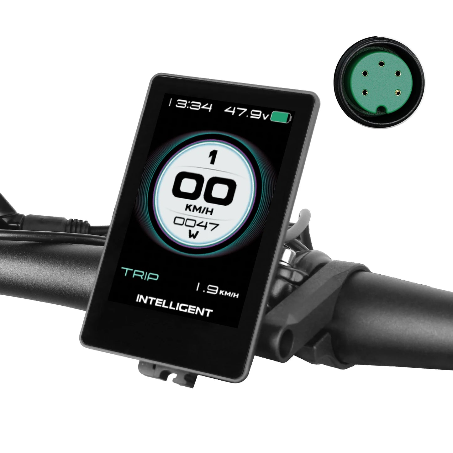 P860ML Lcd Display Ebike Computer Dual Main Interface Uart