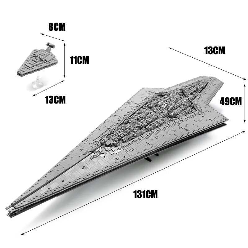 New 13134 Star Plan Toys Executor Class Star Dreadnought Building Brick Set