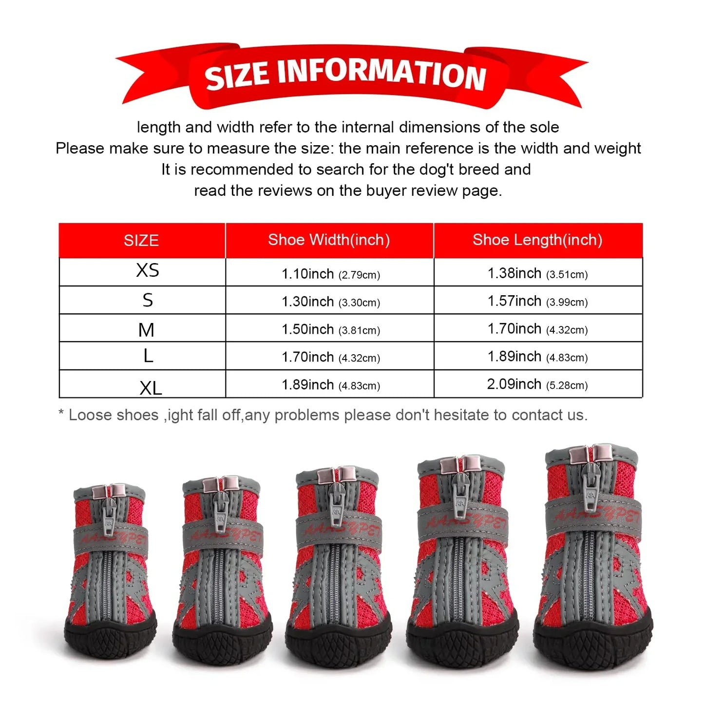 Waterproof Summer Dog Shoes 4 Pack Anti Slip Rain Booties For Small Pets