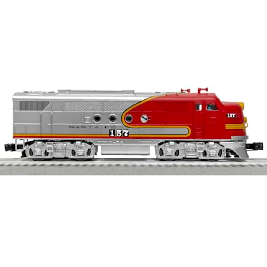 Electric O Gauge Lionel Santa Fe Super Chief Train Set Bluetooth Remote Control