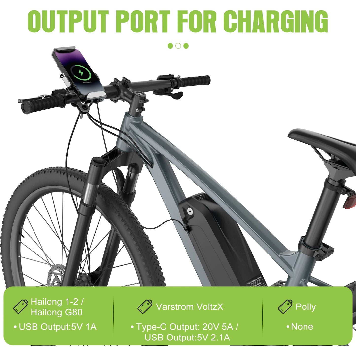 Ebike Battery 48V Lithium Pack For Bafang Tongsheng